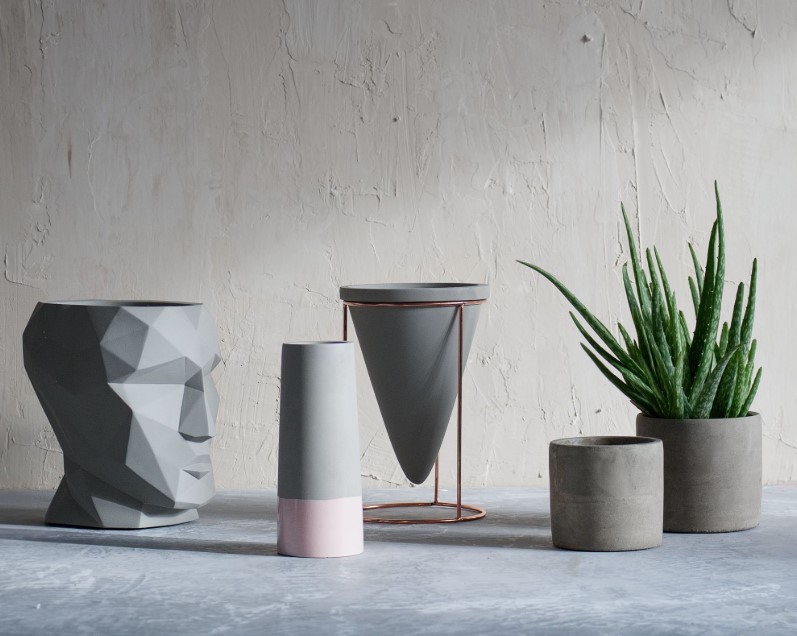 Moderne Beton Dekoration